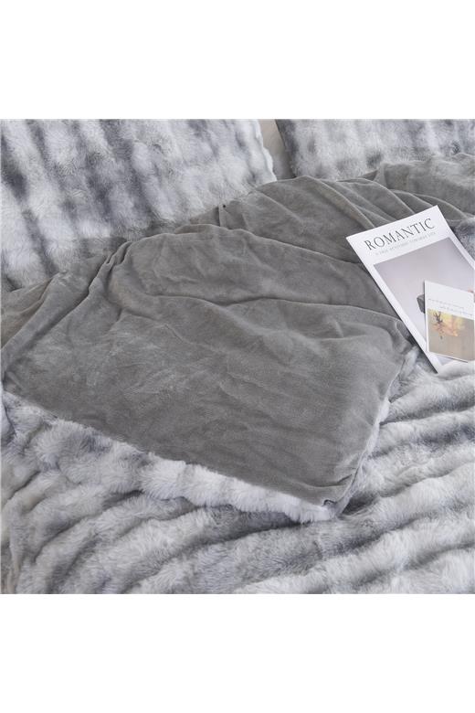 Παπλωματοθήκη Υπέρδιπλη (Σετ) (220X240) Mcdecor Rabbit Grey - MCDECOR