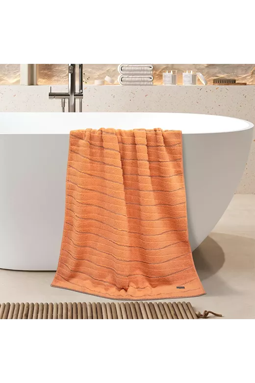 LINO Πετσέτα Σώματος (80x150) Loomline Ροδί