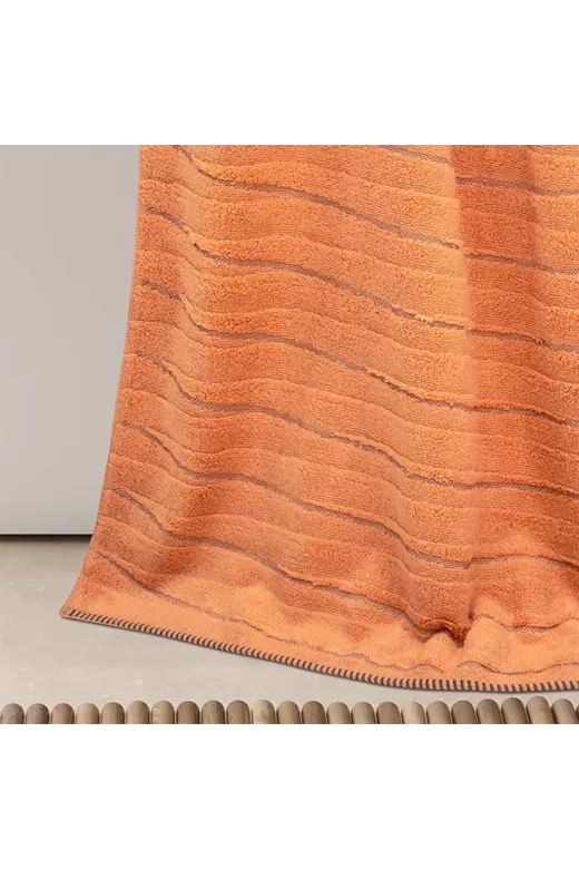 LINO Πετσέτα Σώματος (80x150) Loomline Ροδί