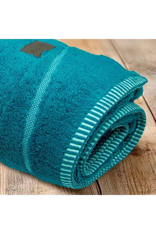 LINO Πετσέτα Σώματος (80x150) Loomline Πετρόλ