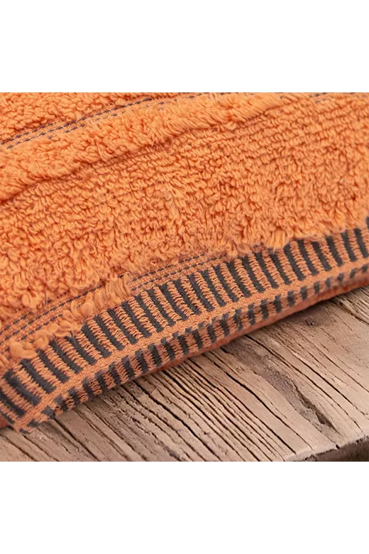 LINO Πετσέτα Προσώπου (50x100) Loomline Ροδί