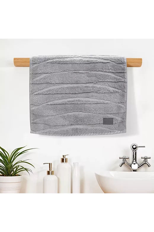 LINO Πετσέτα Χεριών (40x60) Loomline Γκρι