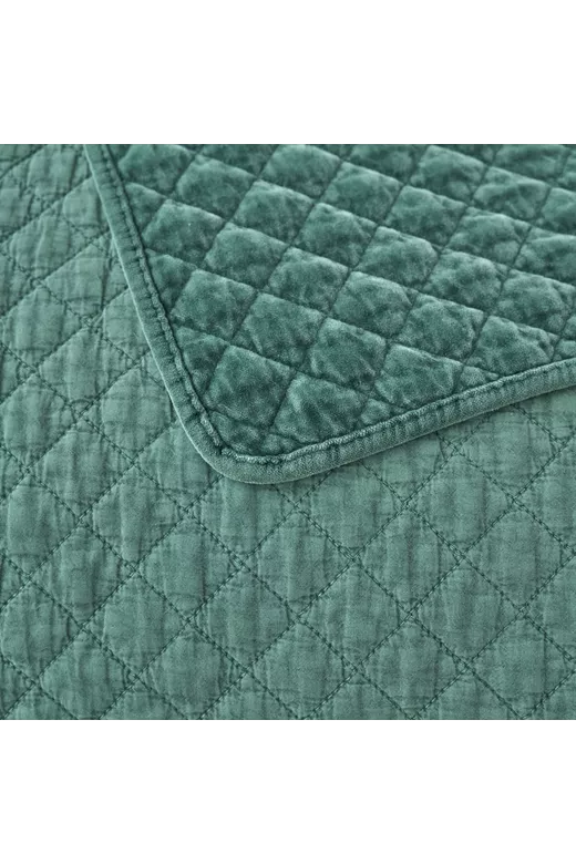 Σετ κουβερλί velvet Green