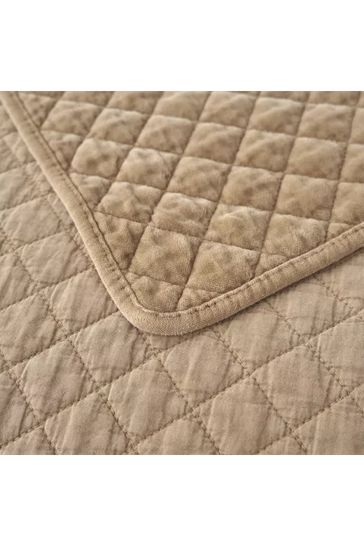 Σετ κουβερλί velvet Beige