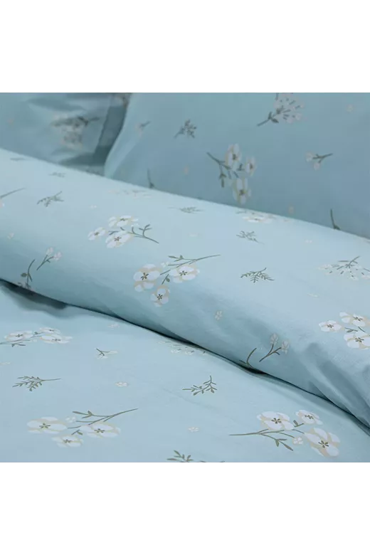 LINO Σετ Παπλωματοθήκη Υπέρδιπλη (225x245) Diminuto Μέντα