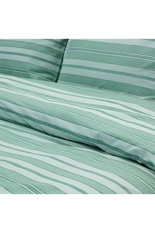 LINO Σετ Σεντόνια Με Λάστιχο (105x200+32) Carril Λαδί