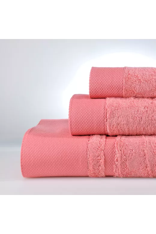 Σετ πετσέτες 600gsm New Rosa Coral