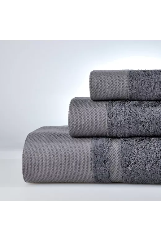 Σετ πετσέτες 600gsm New Rosa Dark Grey