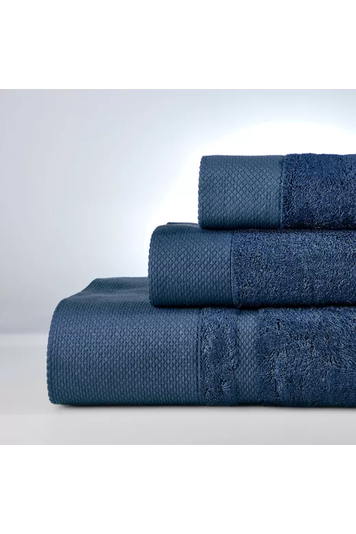 Σετ πετσέτες 600gsm New Rosa Navy Blue