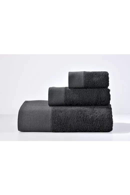 Σετ πετσέτες 600gsm New Rosa Black