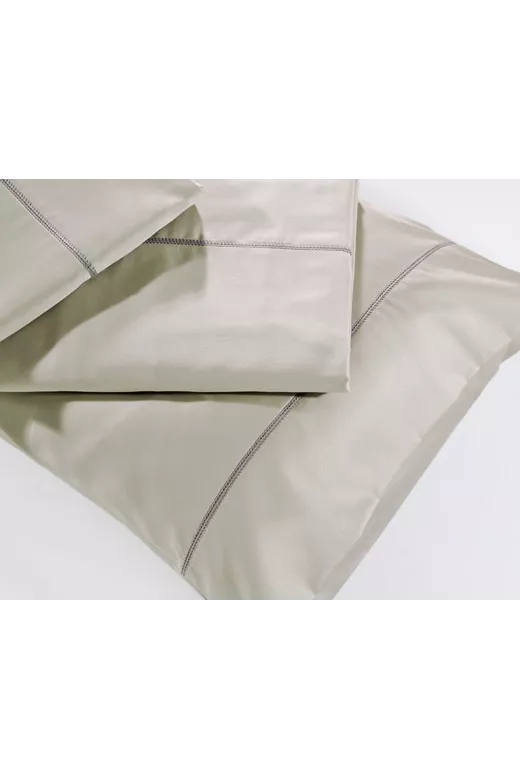 Σετ παπλωματοθήκη βαμβακοσατέν 250/5 Light Grey