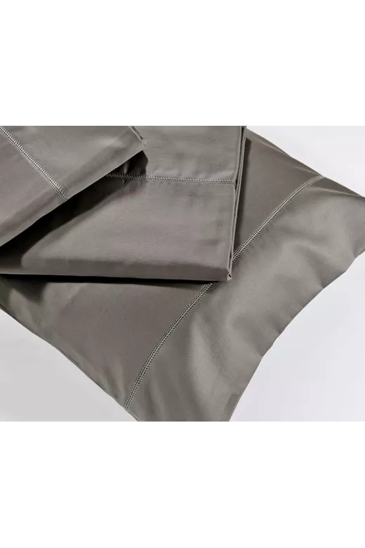 Σετ παπλωματοθήκη βαμβακοσατέν 250/6 Anthracite