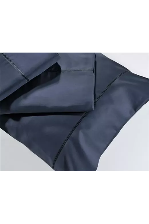 Σετ παπλωματοθήκη βαμβακοσατέν 250/8 Navy Blue