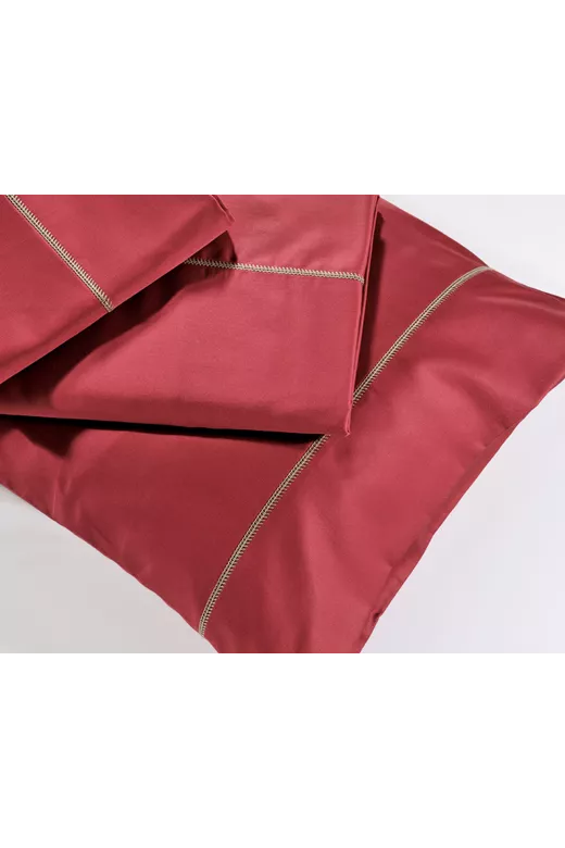 Σετ παπλωματοθήκη βαμβακοσατέν 250/9 Red