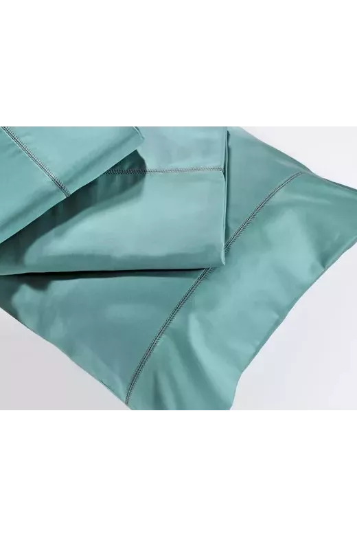 Σετ παπλωματοθήκη βαμβακοσατέν 250/14 Petrol