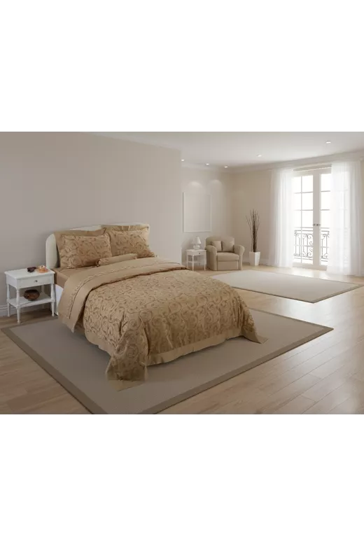 Σετ 6 τεμαχίων υπέρδιπλα σεντόνια ζακάρ (230cm x 250cm) HS009