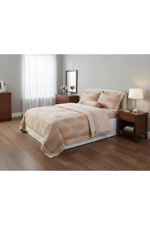 Σετ 6 τεμαχίων υπέρδιπλα σεντόνια ζακάρ (230cm x 250cm) HS010