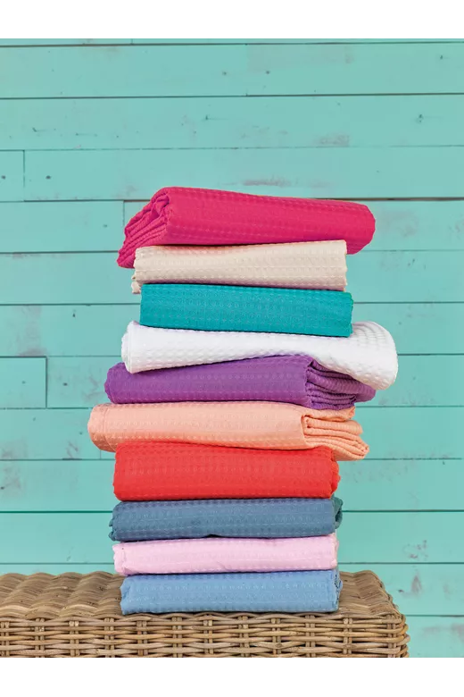 Κουβέρτα πικέ Colour Waffle