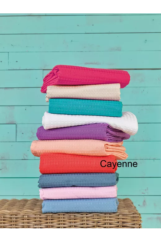 Κουβέρτα πικέ Colour Waffle