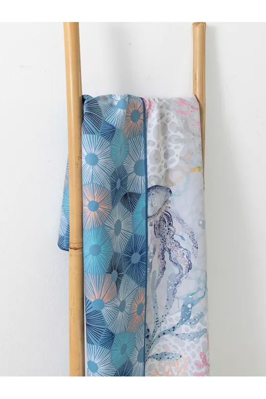 Πετσέτα Θαλάσσης διπλής όψης Beach Collection 90x160 EM42