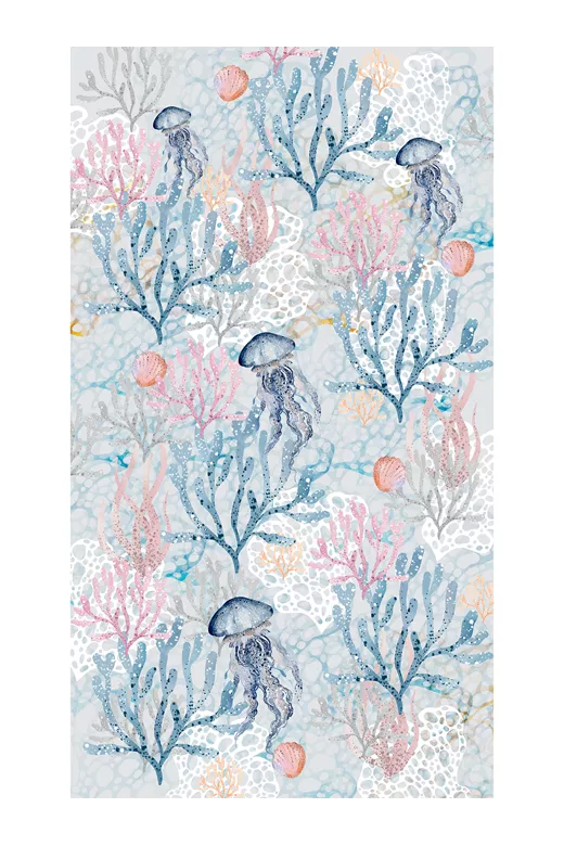 Πετσέτα Θαλάσσης διπλής όψης Beach Collection 90x160 EM42