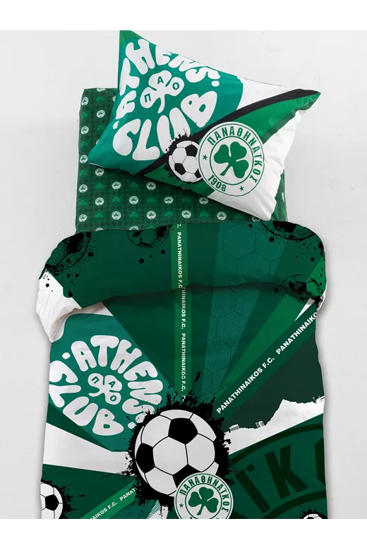 Ζεύγος Μαξιλαροθήκες Panathinaikos F.C. 52x72 FC12