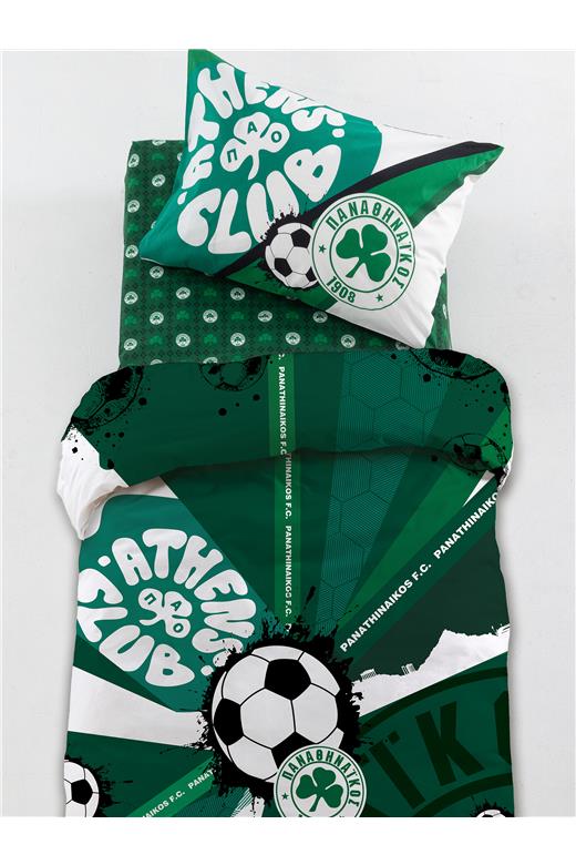 Σετ Παπλωματοθήκη Μονή Panathinaikos F.C. 170x250 FC12