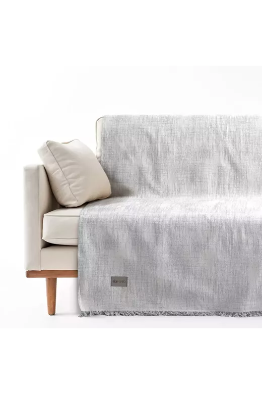 LINO Ριχτάρι Καναπέ Τριθέσιο (180x300) Estate Γκρι
