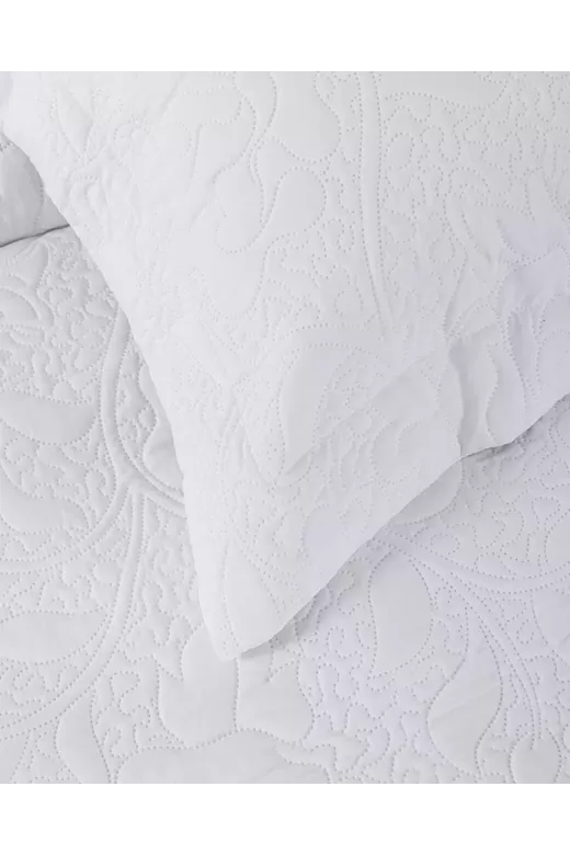 Σετ Κουβερλί Heather - White