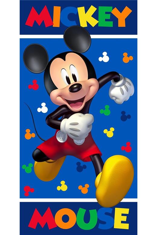 Πετσέτα Θαλάσσης Quick Dry Disney Home Mickey 178 70X140 Dark Blue 100% Microfiber