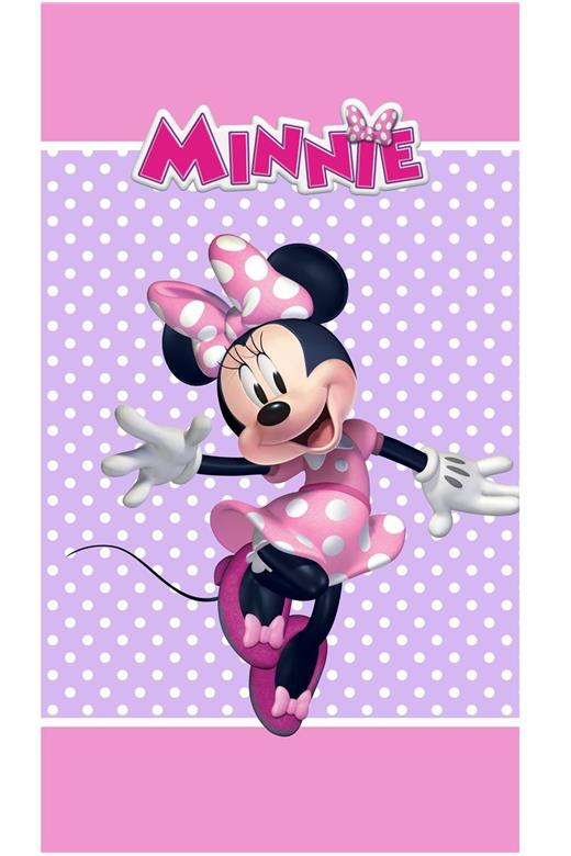 Πετσέτα Θαλάσσης Quick Dry Disney Home Minnie 180 70X140 Lilac 100% Microfiber