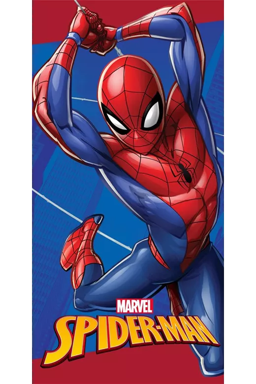 Πετσέτα Θαλάσσης Quick Dry Marvel Spider-Man 184 70X140 Blue 100% Microfiber