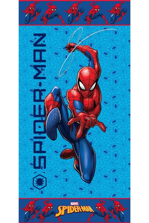 Πετσέτα Θαλάσσης Quick Dry Marvel Spider-Man 208 70X140 Sky Blue 100% Microfiber