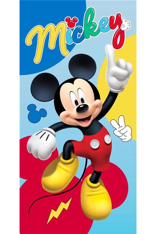 Πετσέτα Θαλάσσης Quick Dry Disney Home Mickey 179 70X140 Sky Blue 100% Microfiber