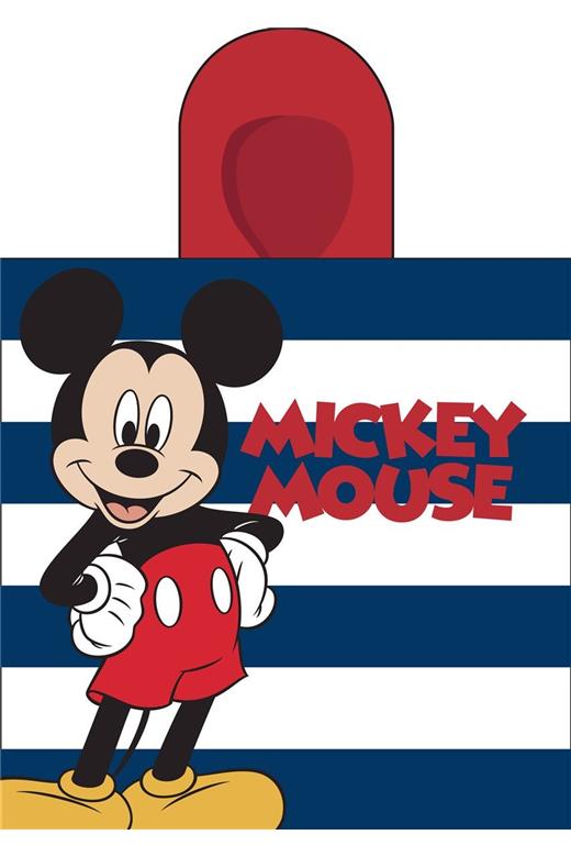 Πόντσο Θαλάσσης Quick Dry Disney Home Mickey 193 50X100 White-Dark Blue 100% Microfiber