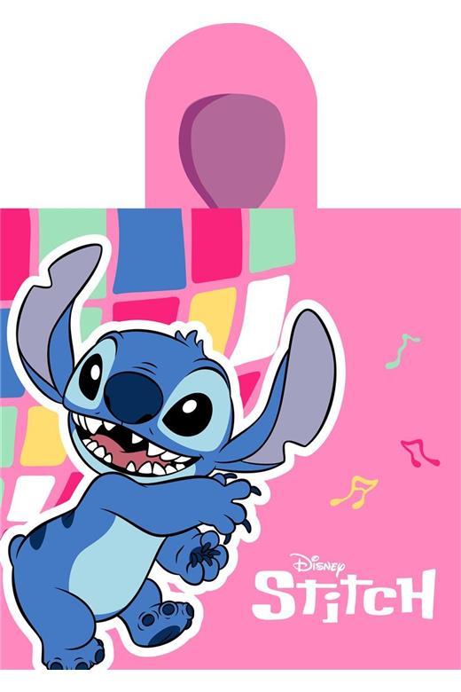 Πόντσο Θαλάσσης Quick Dry Disney Home Lilo & Stitch 275 50X100 Pink 100% Microfiber