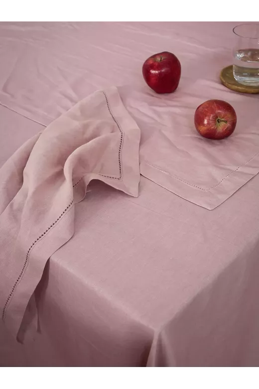 Τραπεζομάντηλο Linho - Dusty Pink