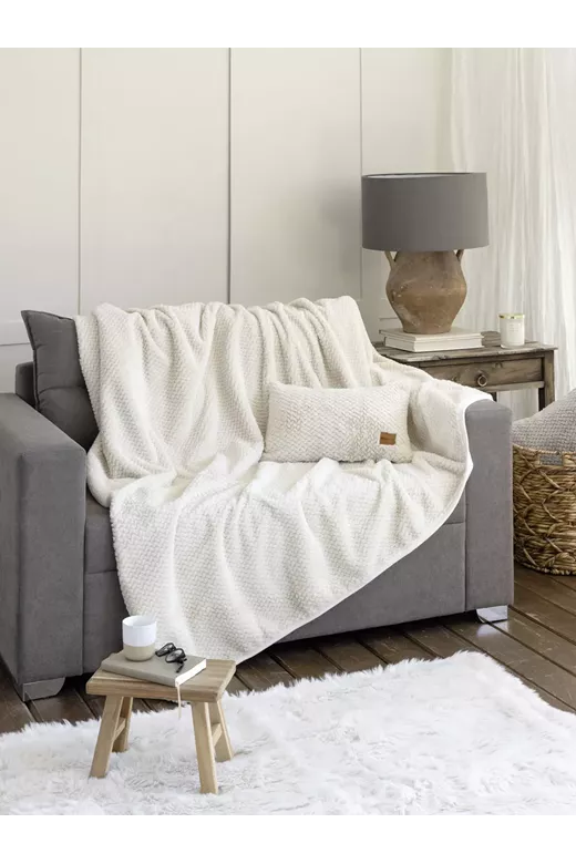 Αντιολισθητικό Ριχτάρι Snuggle - Light Beige