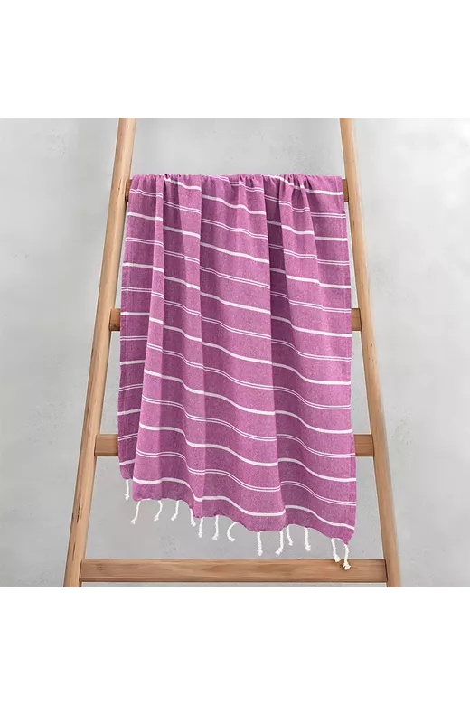 LINO Pestemal Παρεό Veliu 90x180 Λιλά