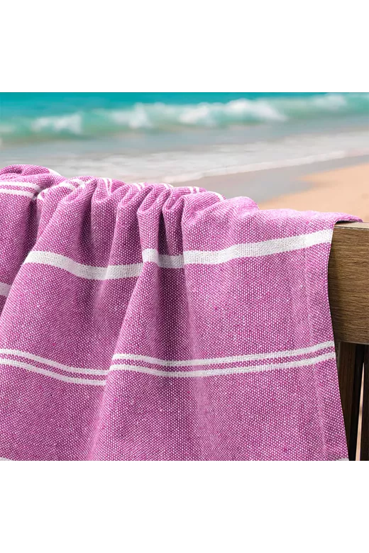 LINO Pestemal Παρεό Veliu 90x180 Λιλά