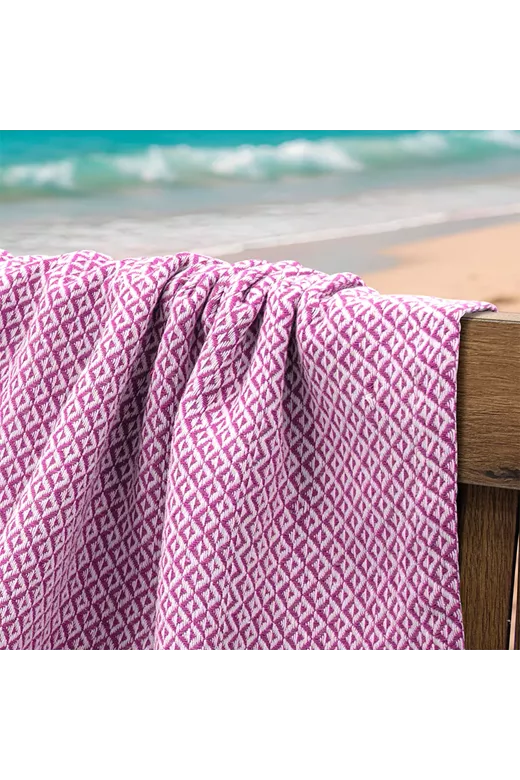 LINO Pestemal Παρεό Aureva 90x180 Λιλά