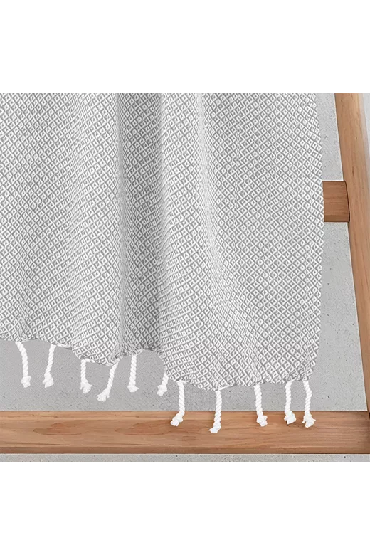 LINO Pestemal Παρεό Aureva 90x180 Γκρι