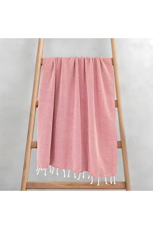 LINO Pestemal Παρεό Aureva 90x180 Κοραλί