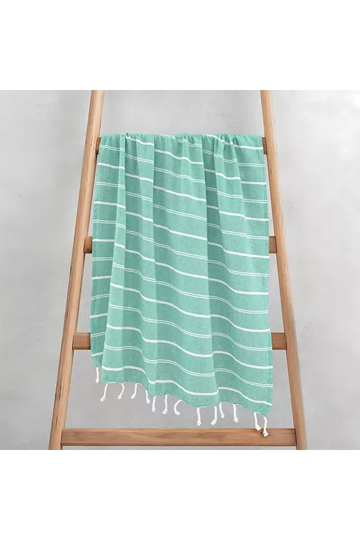 LINO Pestemal Παρεό Veliu 90x180 Μέντα