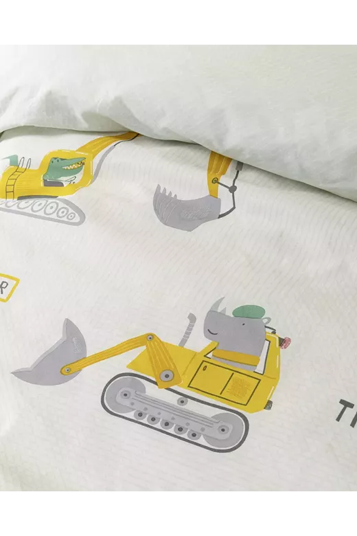 Σετ Παπλωματοθήκη Big Truck