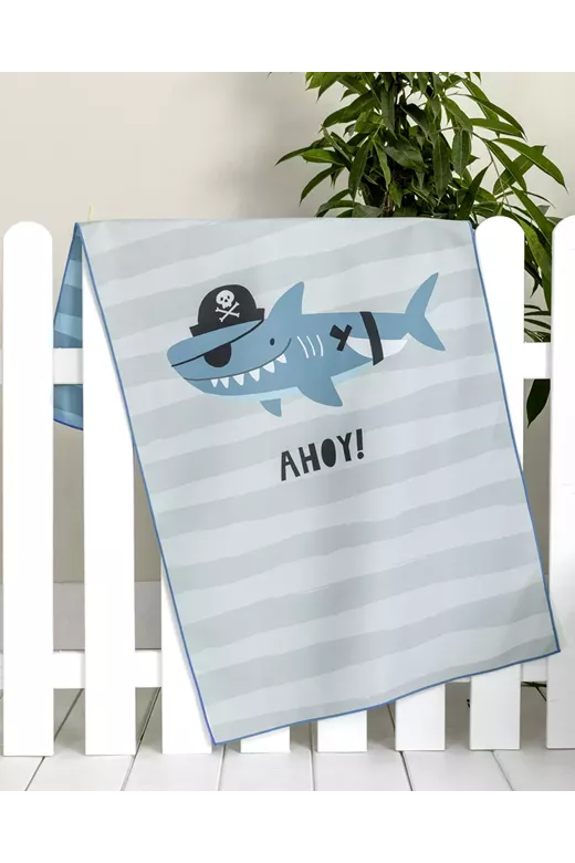 Πετσέτα Θαλάσσης διπλής όψης Ahoy