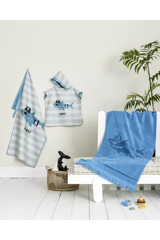 Πετσέτα Θαλάσσης διπλής όψης Ahoy