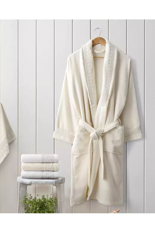 Μπουρνούζι Seren - Ivory