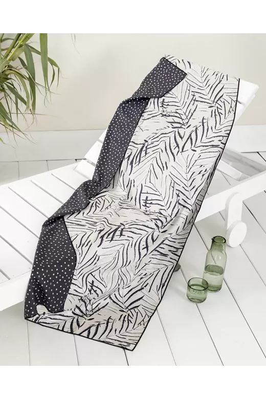 Πετσέτα Θαλάσσης διπλής όψης Sienna