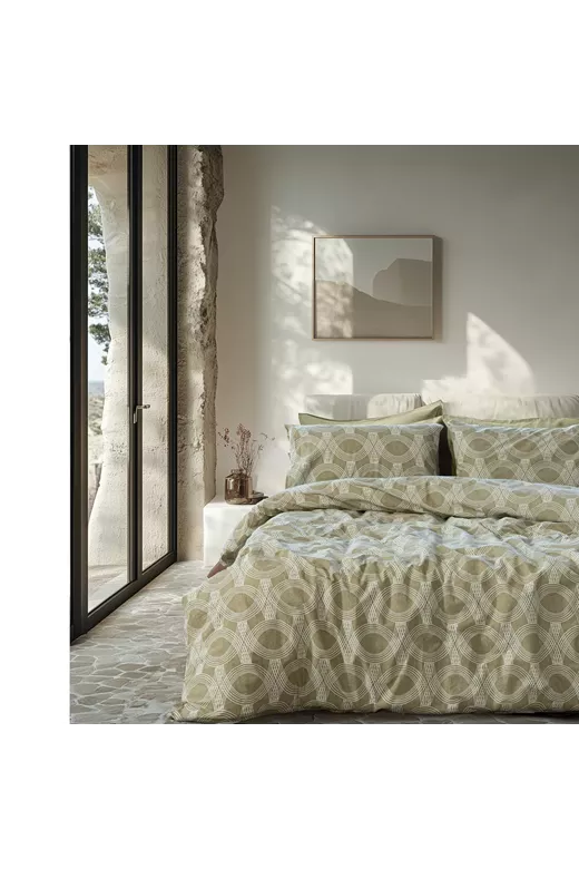 LINO Ζεύγος Μαξιλαροθήκες (52x75) Loomo Olive